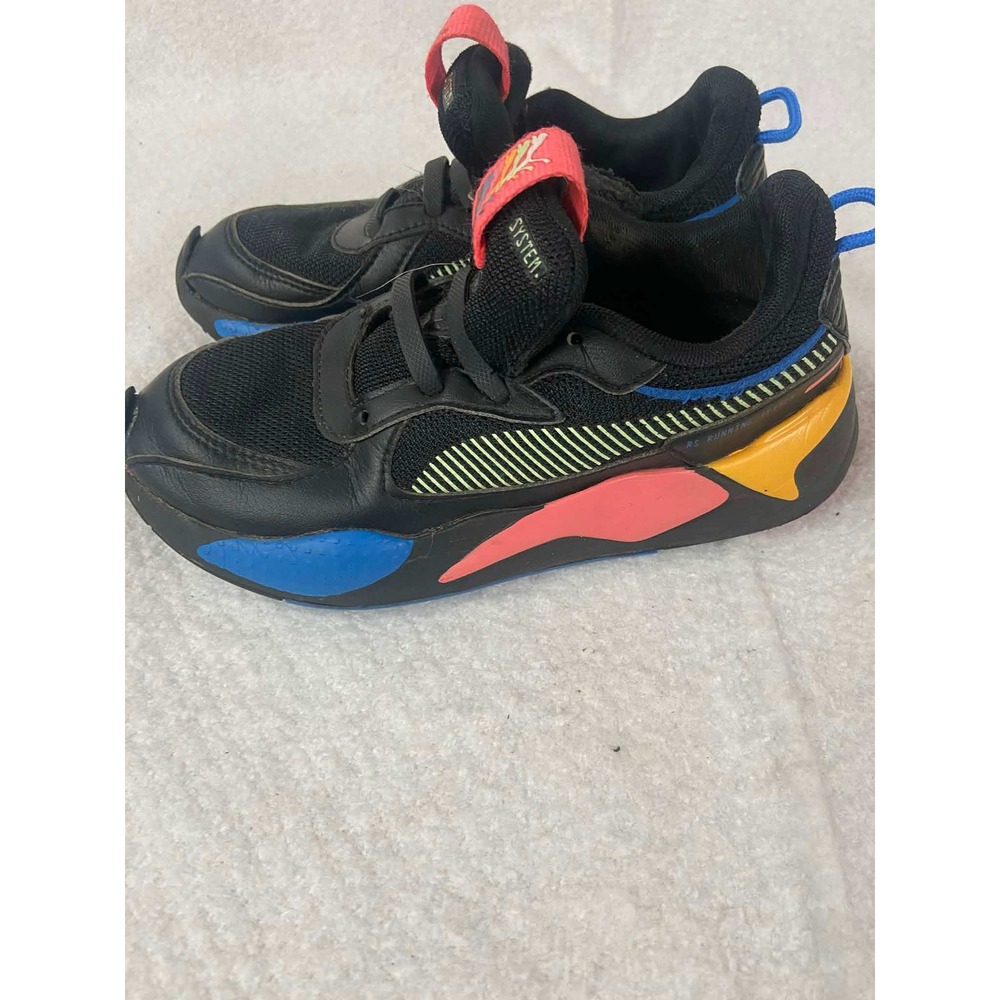 Size 2.5 C Puma RS-Z Running System Kids Sneakers Black Multi Color